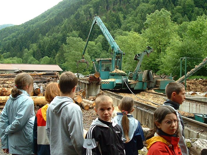 Dcouverte de la Filire Bois dans les Aravis (jeunes)