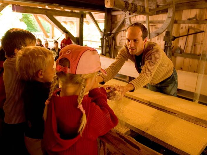 Visite de la Scierie des Etouvires (groupes enfants / scolaires)