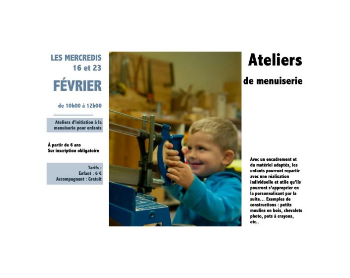 EXEMPLE -  Atelier dinitiation  la menuiserie