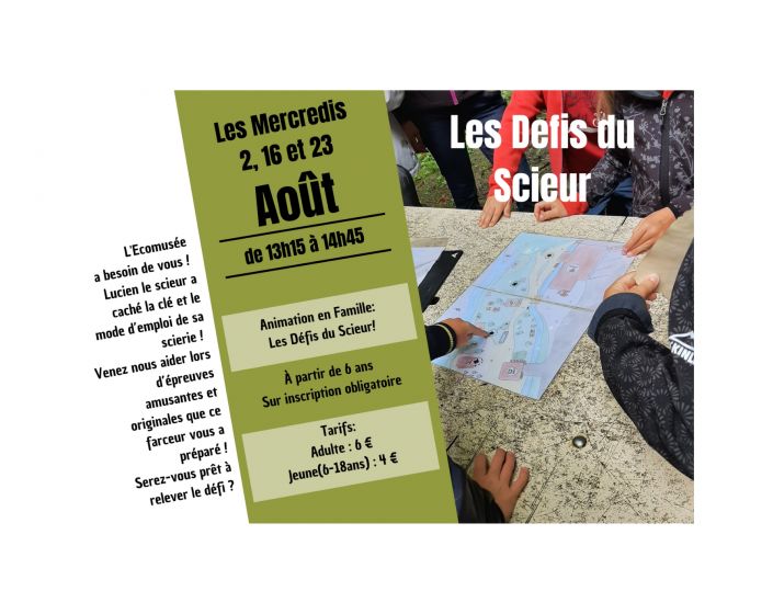 Animation famille : Les Dfis du Scieur