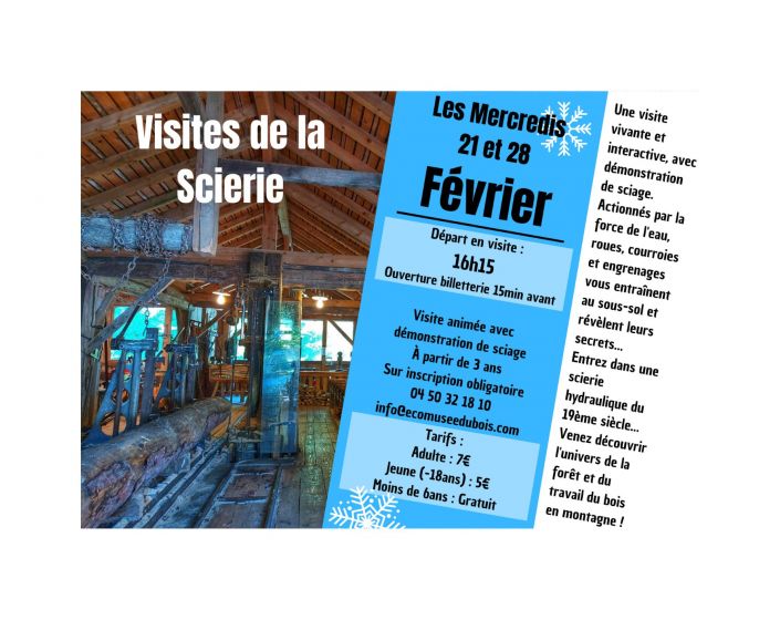 Visite de la Scierie des touvires