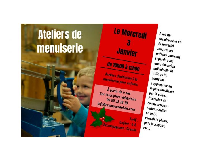 Atelier dinitiation  la menuiserie