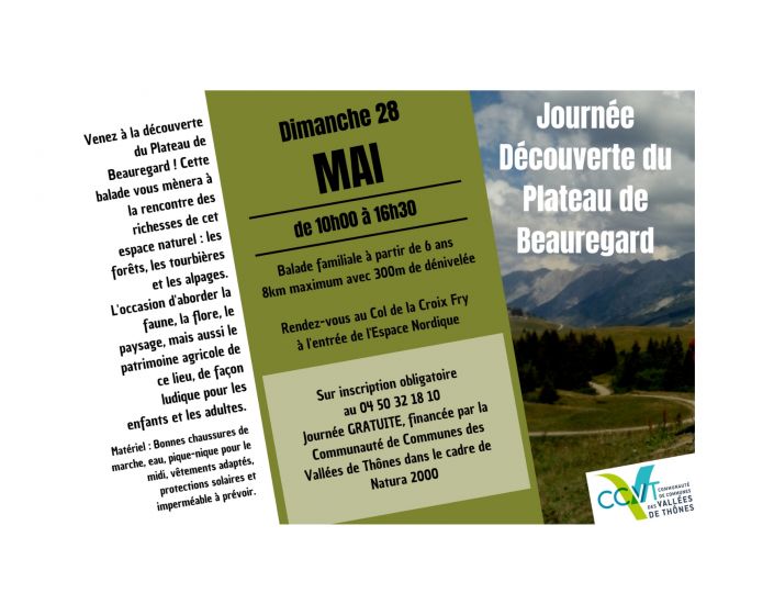 Journe Dcouverte du Plateau de Beauregard