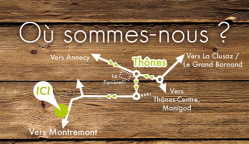 Plan d’accès Ecomusée du Bois et de la Forêt